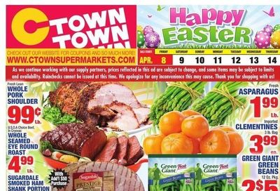 C-Town (CT, FL, MA, NJ, NY, PA) Weekly Ad Flyer April 7 to April 14