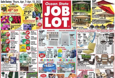 Ocean State Job Lot (CT, MA, ME, NH, NJ, NY, RI) Weekly Ad Flyer April 7 to April 14