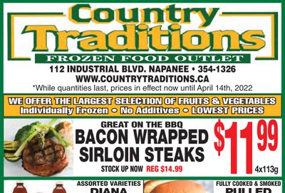 Country Traditions Flyer April 7 to 14