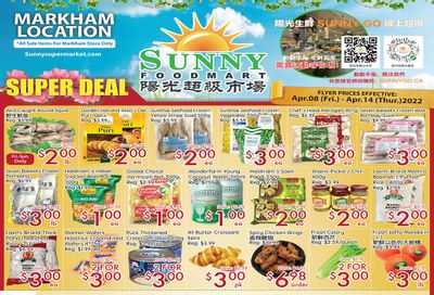 Sunny Foodmart (Markham) Flyer April 8 to 14