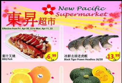 New Pacific Supermarket Flyer April 8 to 11