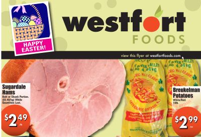 Westfort Foods Flyer April 8 to 17