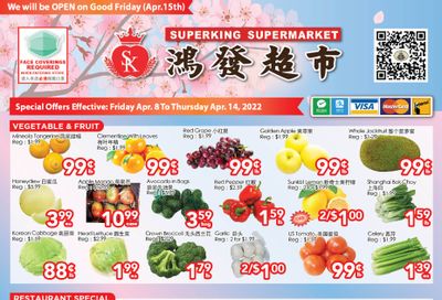 Superking Supermarket (North York) Flyer April 8 to 14