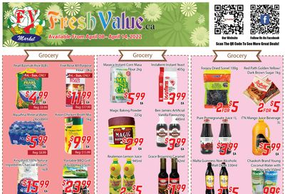 Fresh Value Flyer April 8 to 14