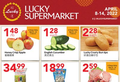 Lucky Supermarket (Edmonton) Flyer April 8 to 14