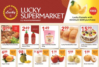 Lucky Supermarket (Surrey) Flyer April 8 to 14