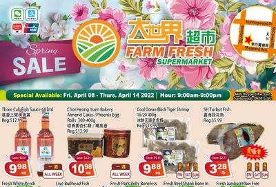 Farm Fresh Supermarket Flyer April 8 to 14