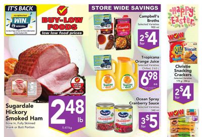 Buy-Low Foods Flyer April 10 to 16