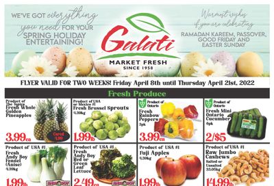Galati Market Fresh Flyer April 8 to 21