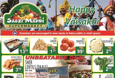Sabzi Mandi Supermarket Flyer April 8 to 13