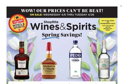 ShopRite (CT, DE, MD, NJ, NY, PA) Weekly Ad Flyer April 10 to April 17