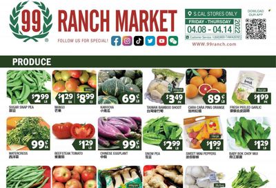 99 Ranch Market (CA) Weekly Ad Flyer April 10 to April 17