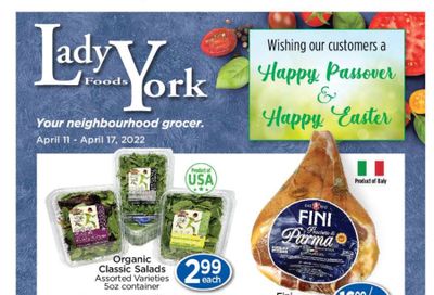 Lady York Foods Flyer April 11 to 17