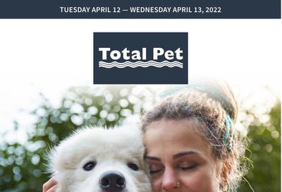 Total Pet Flyer April 12 and 13