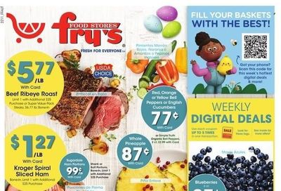 Fry’s (AZ) Weekly Ad Flyer April 12 to April 19