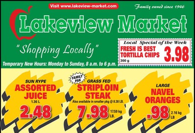 Lakeview Market Flyer March 30 to April 5