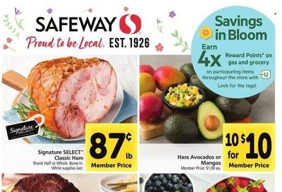 Safeway (AZ, CA, CO, HI, MD, NE, OR, VA, WA) Weekly Ad Flyer April 12 to April 19