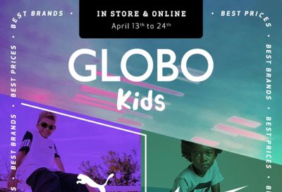 Globo Shoes Flyer April 13 to 24