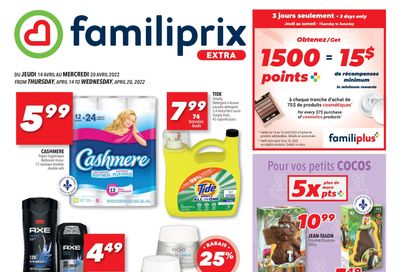 Familiprix Extra Flyer April 14 to 20