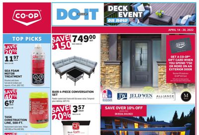 Co-op (West) Home Centre Flyer April 14 to 20