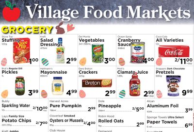 Village Food Market Flyer April 13 to 19