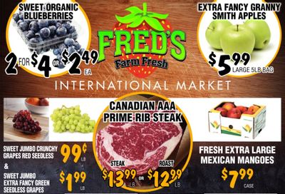 Fred's Farm Fresh Flyer April 13 to 19
