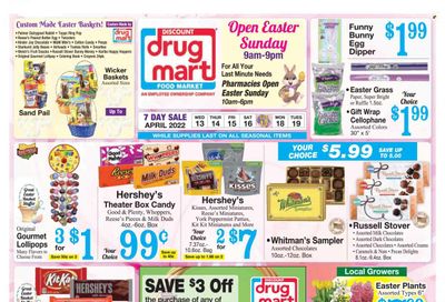 Discount Drug Mart (OH) Weekly Ad Flyer April 13 to April 20