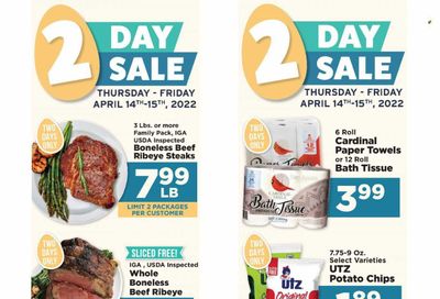 IGA Weekly Ad Flyer April 13 to April 20