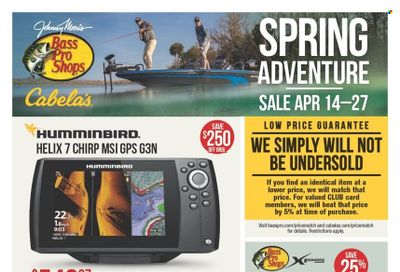 Bass Pro Shops Weekly Ad Flyer April 13 to April 20