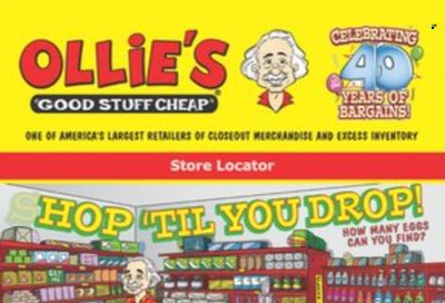 Ollie's Bargain Outlet Weekly Ad Flyer April 13 to April 20