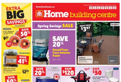 Home Building Centre (ON) Flyer April 14 to 20