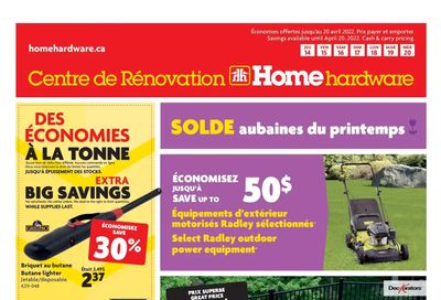 Home Hardware Building Centre (QC) Flyer April 14 to 20