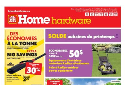 Home Hardware (QC) Flyer April 14 to 20