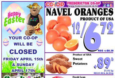 Fredericton Co-op Flyer April 14 to 20