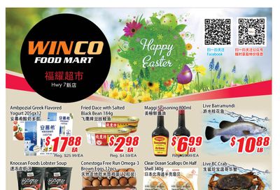 WinCo Food Mart (HWY 7) Flyer April 14 to 20
