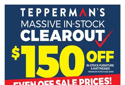 Tepperman's Flyer April 15 to 21