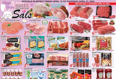 Sal's Grocery Flyer April 15 to 21