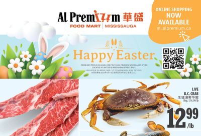 Al Premium Food Mart (Mississauga) Flyer April 14 to 20