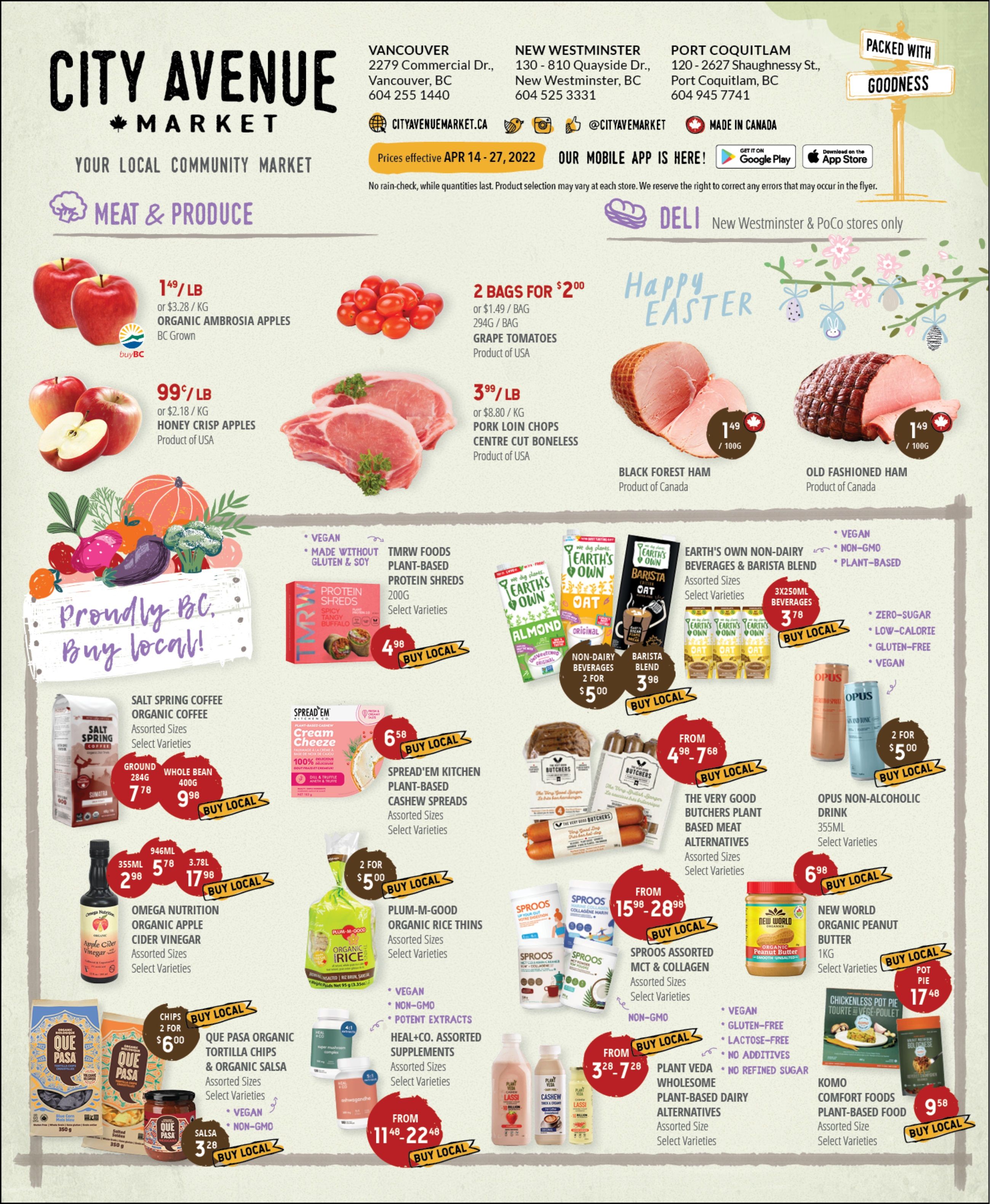 City Avenue Market Flyer April 14 to 27