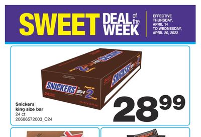 Wholesale Club Sweet Deal of the Week Flyer April 14 to 20