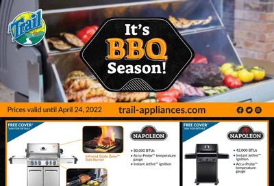 Trail Appliances (AB & SK) Flyer April 11 to 24