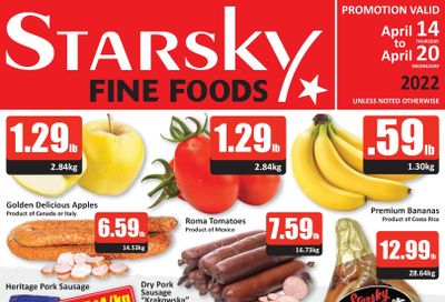 Starsky Foods Flyer April 14 to 20