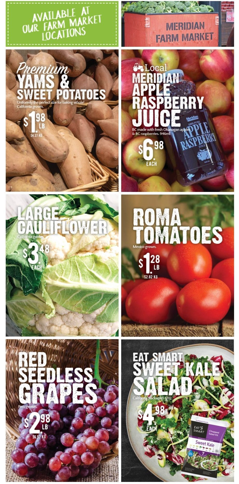 Meridian Farm Market Flyer April 14 to 20