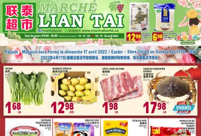 Marche Lian Tai Flyer April 14 to 20