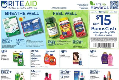 RITE AID Weekly Ad Flyer April 14 to April 21