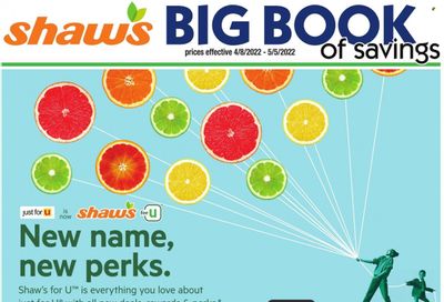 Shaw’s (MA, ME, NH, RI, VT) Weekly Ad Flyer April 14 to April 21