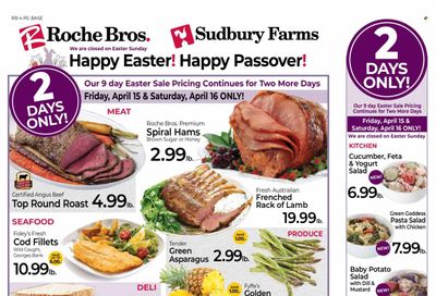 Roche Bros. (MA) Weekly Ad Flyer April 14 to April 21