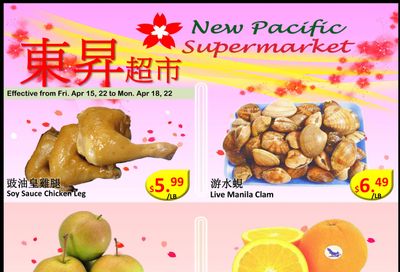 New Pacific Supermarket Flyer April 15 to 18