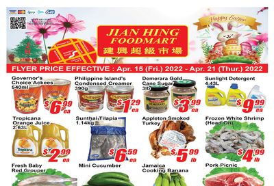 Jian Hing Foodmart (Scarborough) Flyer April 15 to 21