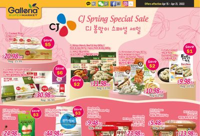 Galleria Supermarket Flyer April 15 to 21